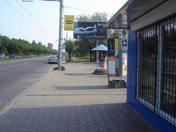 Детальная фотография остановочного пункта