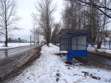 Детальная фотография остановочного пункта