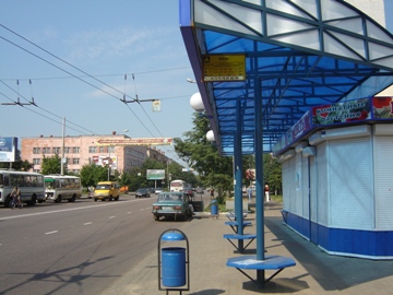 Детальная фотография остановочного пункта
